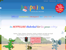 Tablet Screenshot of hoppolino.de